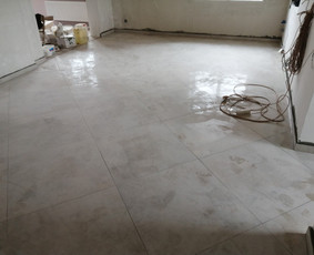 Plytelių klijavimas - Statybos ir apdailos darbai vakarų Lietuvoje - 2