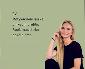 Cv, motyvacinių, Linkedin kūrimas per 1d. - HR specialistas - 1 HR specialistas - Cv, motyvacinių, Linkedin kūrimas per 1d. - 1