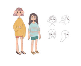 Knygų iliustravimas, sienų piešiniai - Personažų kūrimas - 3 Personažų kūrimas - Knygų iliustravimas, sienų piešiniai - 3