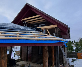 Stoglangių montavimas - Stogo Darbai - 1