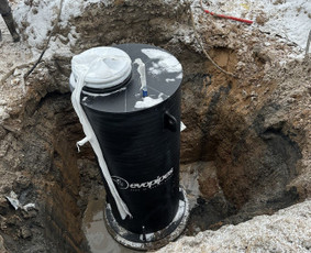 Vandentiekio, nuotekų, drenažo, dujotiekio tinklų statyba / UAB RIMGENA / Darbų pavyzdys ID 3300991