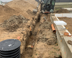 Vandentiekio, nuotekų, drenažo, dujotiekio tinklų statyba - Lietaus nuotekų tinklų montavimas - 2 Lietaus nuotekų tinklų montavimas - Vandentiekio, nuotekų, drenažo, dujotiekio tinklų statyba - 2