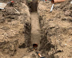 Vandentiekio, nuotekų, drenažo, dujotiekio tinklų statyba - Lietaus nuotekų tinklų montavimas - 1 Lietaus nuotekų tinklų montavimas - Vandentiekio, nuotekų, drenažo, dujotiekio tinklų statyba - 1