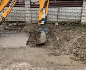 Vandentiekio, nuotekų, drenažo, dujotiekio tinklų statyba / UAB RIMGENA / Darbų pavyzdys ID 3301021