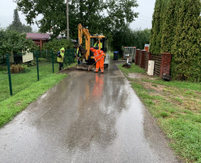 Vandentiekio, nuotekų, drenažo, dujotiekio tinklų statyba / UAB RIMGENA / Darbų pavyzdys ID 3301035