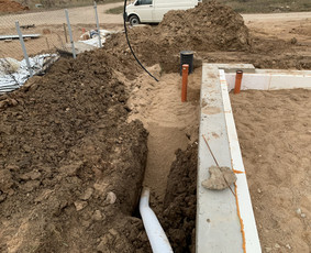 Vandentiekio, nuotekų, drenažo, dujotiekio tinklų statyba / UAB RIMGENA / Darbų pavyzdys ID 3301043