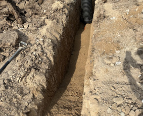 Vandentiekio, nuotekų, drenažo, dujotiekio tinklų statyba / UAB RIMGENA / Darbų pavyzdys ID 3301293
