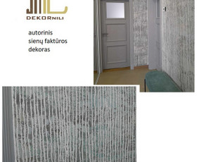 Dekoruotoja Lina - Dekoratyvinis tinkavimas - 4 Dekoratyvinis tinkavimas - Dekoruotoja Lina - 4