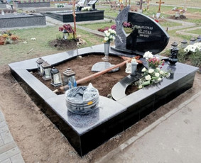 Paminklai, meniški antkapiai, granito plokštės / Kauno Antkapiai / Darbų pavyzdys ID 3305577