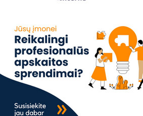 Buhalterinių apskaitų tvarkymas - Buhalterinės apskaitos paslaugos - 4 Buhalterinės apskaitos paslaugos - Buhalterinių apskaitų tvarkymas - 4