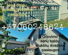 Griovimo Darbai Gerom Kainom Šiukšlių Išvežimas / Griovimo darbai šiukšlių utilizavimas / Darbų pavyzdys ID 3311309