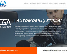 Automobilių stiklų remonto įmonės https://clearglassauto.lt/ internetinis puslapis.