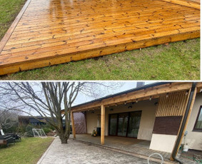 Trinkelių, terasų, fasadų, stogų valymas - Terasos plovimas, atnaujinimas - 2 Terasos plovimas, atnaujinimas - Trinkelių, terasų, fasadų, stogų valymas - 2