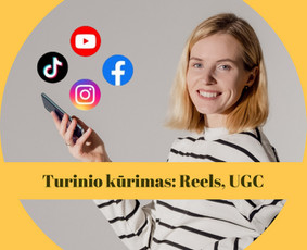 Reels video, turinio kūrimas, soc. tinklų administravimas - Rinkodara (marketingas) - 1 Rinkodara (marketingas) - Reels video, turinio kūrimas, soc. tinklų administravimas - 1