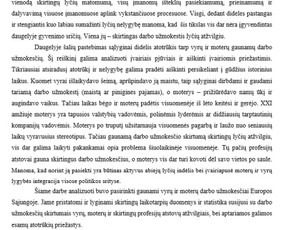 Rašto darbų rengimas, redagavimas ir pagalba studentams - Referatai - 1 Referatai - Rašto darbų rengimas, redagavimas ir pagalba studentams - 1