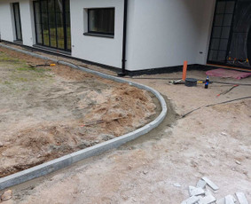 Kelio bortų įrengimas - Trinkelių klojimas Kauno - Marijampolės apskrityse - 1