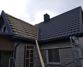 Stogų dengimas. stogdengiai / Drūtas Stogas / Darbų pavyzdys ID 3318031