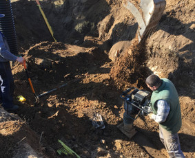 Vandentiekio, Nuotekų tinklų įrengimas / Robverta / Darbų pavyzdys ID 633817
