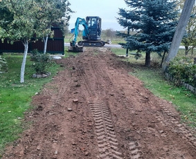 Žemės kasimo darbai. Mini ekskavatoriaus paslaugos. / JONAS / Darbų pavyzdys ID 3318453