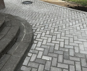 Trinkelių klojimas,vejos laistymo įrengimas,gerbuvio darbai / MB KLOTEKA / Darbų pavyzdys ID 3318519