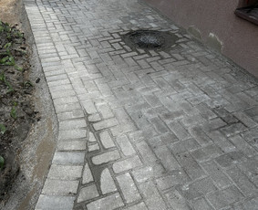 Trinkelių klojimas,vejos laistymo įrengimas,gerbuvio darbai - Laiptai iš trinkelių - 4 Laiptai iš trinkelių - Trinkelių klojimas,vejos laistymo įrengimas,gerbuvio darbai - 4