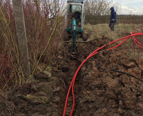 Žemės kasimo darbai - Inžinerinių tinklų įrengimas - 3 Inžinerinių tinklų įrengimas - Žemės kasimo darbai - 3