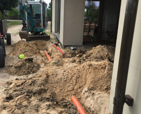 Žemės kasimo darbai - Inžinerinių tinklų įrengimas - 2 Inžinerinių tinklų įrengimas - Žemės kasimo darbai - 2