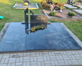 Akmens plokštės, paminklai, kapų darbai su garantija 5 metam / UAB "Priegolė" / Darbų pavyzdys ID 3320219