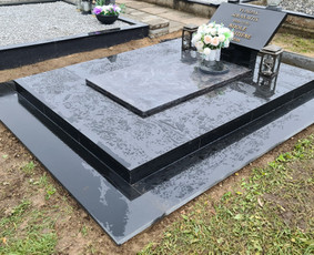Akmens plokštės, paminklai, kapų darbai su garantija 5 metam / UAB "Priegolė" / Darbų pavyzdys ID 3320221