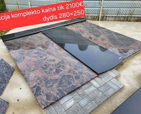 Paminklai,granito plokštės kapams. - Paminklų, antkapių montavimas - 1 Paminklų, antkapių montavimas - Paminklai,granito plokštės kapams. - 1