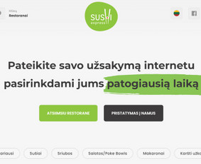 Svetainių dizainas (web design) - Svetainių kūrimas / El. Parduotuvių kūrimas / Seo / Ui/ux / - 2