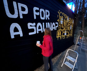 Dailininkė, dizainerė, dekoratorė - Grafiti piešimas - 1 Grafiti piešimas - Dailininkė, dizainerė, dekoratorė - 1