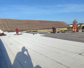 Stogų dengimas bitumine danga - Sutapinto Stogo Darbai - 2