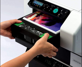 Spaudos paslaugos - Parduodamasricoh Ri 100 tekstilės spausdintuvas - 2