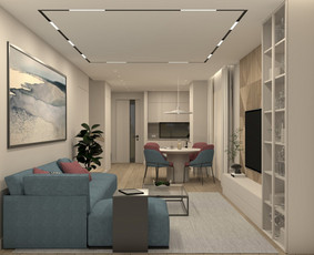 Interjero dizainas. Techniniai planai. 3d vizualizacijos / Indrė Kučinskaitė / Darbų pavyzdys ID 3326597