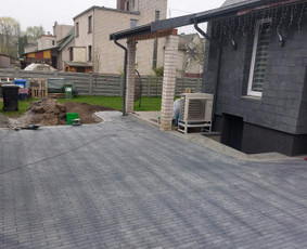 Trinkelių klojimas Kauno - Marijampolės apskrityse / Trinkelių klojimas / Darbų pavyzdys ID 3327169