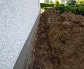 Pamatų šiltinimas drenažas hidroizoliacija ir kasimo darbai / Pamatai / Darbų pavyzdys ID 3330647