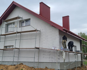 Fasado šiltinimo ir apdailos darbai / MB"HOUSITUS" / Darbų pavyzdys ID 3331435