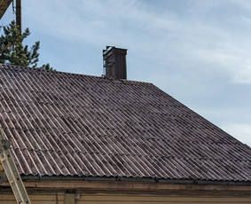 Fasadų,stogų ir kitų paviršių plovimas, srautinis valymas. / Švaros DNR / Darbų pavyzdys ID 3333651