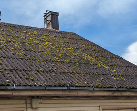 Fasadų,stogų ir kitų paviršių plovimas, srautinis valymas. / Švaros DNR / Darbų pavyzdys ID 3333653