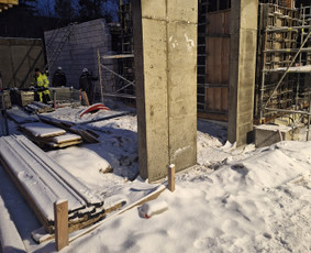 Betonavimas poliai, rostverkai, monolitinės sienos perdangos / Statome Kokybę / Darbų pavyzdys ID 3333945
