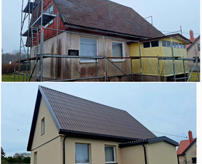 Fasadų šiltinimas ir apdaila. Klaipėda. / Saulius Fasadai / Darbų pavyzdys ID 3334333