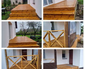 Terasos ,fasadai,stogai,tvoros ir kiti darbai / STATYBŲ DARBAI / Darbų pavyzdys ID 3335009