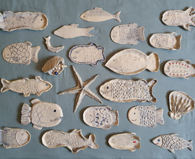 Kūrybinių dirbtuvių vedimas renginiuose - Keramika: lipdymas i&scaron; molio ir porceliano, glazūravimas. - 2