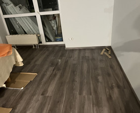 Grindų įrengimo darbai - Laminato klojimas - 1 Laminato klojimas - Grindų įrengimo darbai - 1