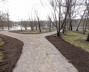 Ekskavatorinio krautuvo račioko bobcat nuoma skalda žvyras / Technika žemės kasimo darbai / Darbų pavyzdys ID 3341944