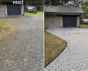 Fasadų, trinkelių, stogų, terasų plovimas ir impregnavimas / MB Plovimo ekspertai (Tomas Žemaitis) / Darbų pavyzdys ID 3342014