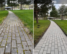 Fasadų, trinkelių, stogų, terasų plovimas ir impregnavimas / MB Plovimo ekspertai (Tomas Žemaitis) / Darbų pavyzdys ID 3342018
