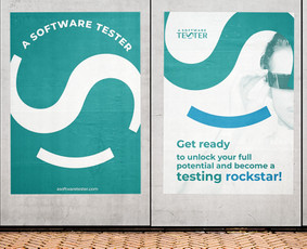 A Software Tester  |   Vizualinio identiteto kūrimas - Logotipų kūrimas - Firminis stilius - Brandingas / brendas - www.glogo.eu - Gedas Meškūnas