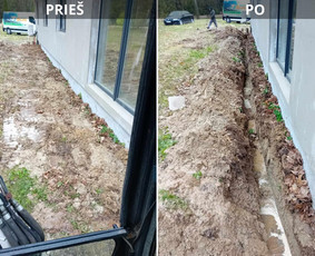 Mini Ekskavatoriaus, Bobcat nuoma su operatoriumi! / MB Malvesta / Darbų pavyzdys ID 3343374